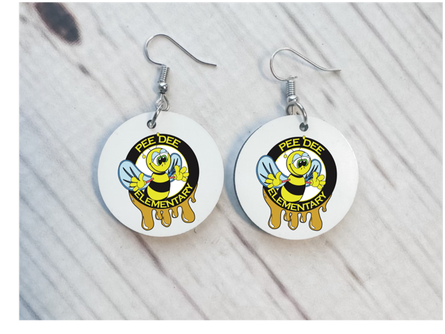 Pee Dee Elementary Earrings