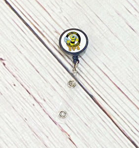 Busy Bee Badge Clip